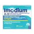 thumbnail image 1 of Imodium Anti-Diarrheal Softgels, 24 ct., 1 of 6