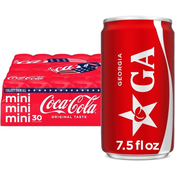 Coca-Cola Mini Cans, 7.5 fl. oz., 30 pk.