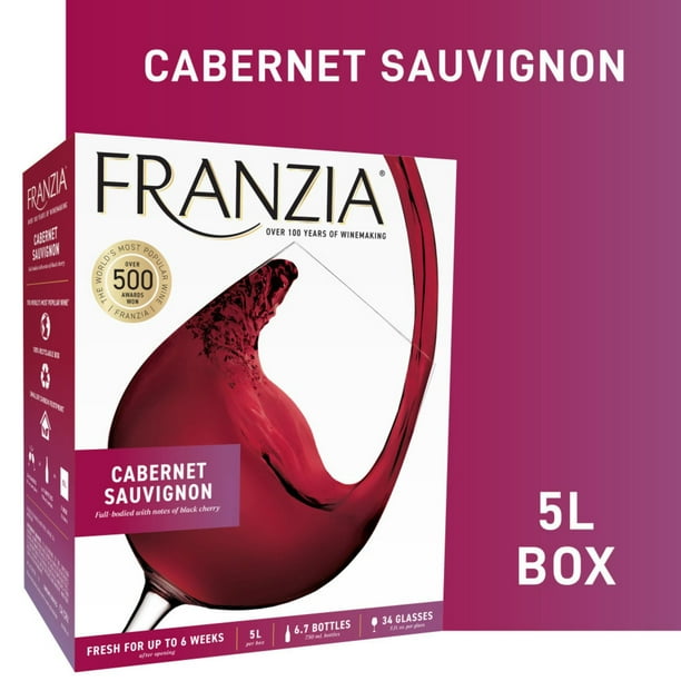 Franzia Cabernet Sauvignon Red Wine L box