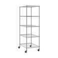 thumbnail image 6 of Seville Classics UltraDurable NSF-Certified Steel Tote Shelving, 25" W x 33" D 4 Tier and 5 Tier Options, 6 of 15