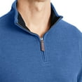 thumbnail image 4 of Lands' End Men's Rib Quarter Zip Pullover, 4 of 5