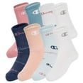 thumbnail image 1 of Champion Kids 8-Pack Crew Sock, 1 of 4