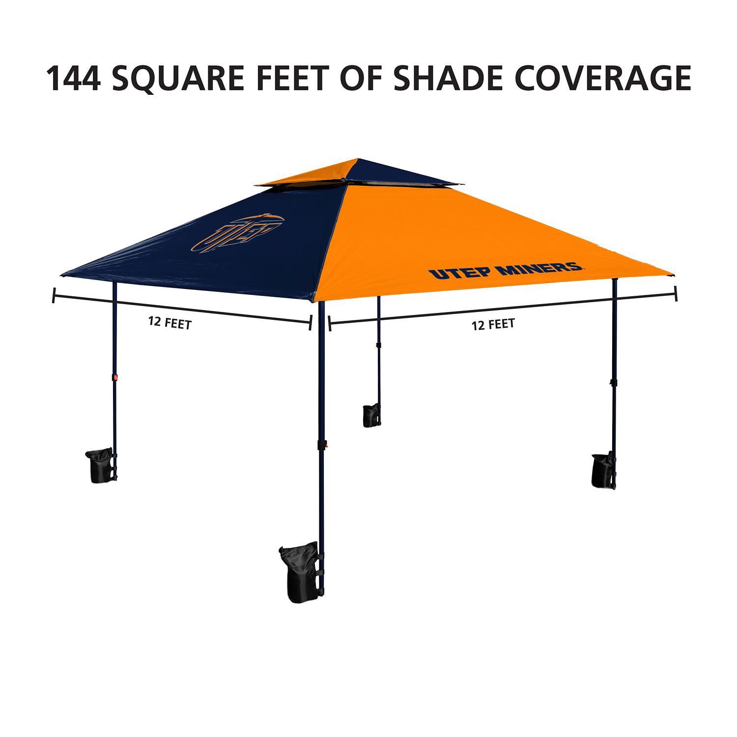 Logo Brands UTEP Miners 12'x12' Canopy - Samsclub.com