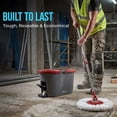 thumbnail image 5 of Simpli-Magic Multi Purpose Spin Mop Detailing Bucket System with 3 Microfiber Mop Heads and 2 Chenille Hand Gloves, 5 of 6