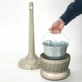 thumbnail image 4 of Smoker's Outpost Patio Cigarette Receptacle - Beige, 4 of 4