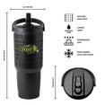 thumbnail image 3 of Logo Brands North Dakota State Bison Stainless Steel Tumbler Set, 3 of 7