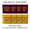 thumbnail image 4 of YouTheFan Washington Commanders 2'x4' Cornhole Board Set, 4 of 6