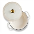 thumbnail image 7 of Tramontina 7-Qt Fluted Enameled Cast Iron Dutch Oven, 7 of 8