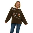 thumbnail image 5 of Women's Character Winter Sherpa Quarter-Zip Pullover, 5 of 13