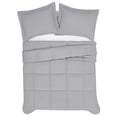 thumbnail image 4 of London Fog Garment Wash Solid Comforter Set, Assorted Sizes, 4 of 6
