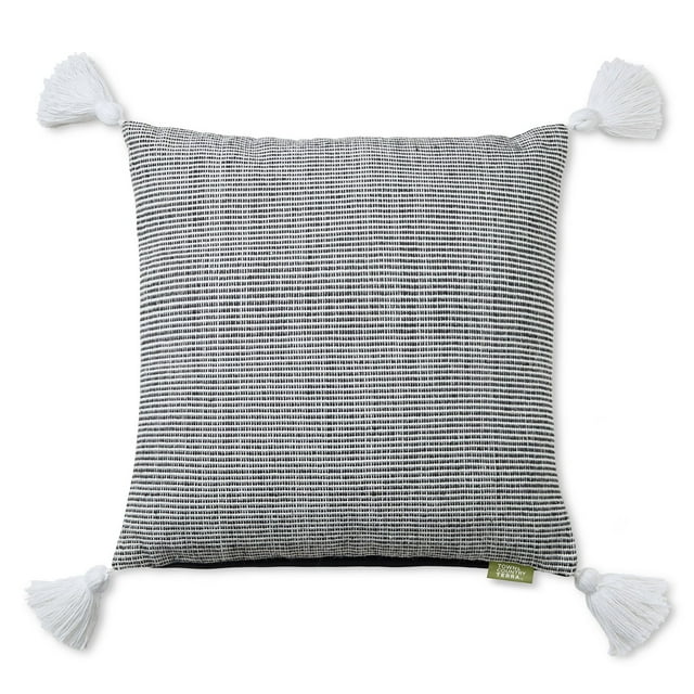 Town & Country Terra Alara Ribbed Texture Decorative Pillow, Choose Size