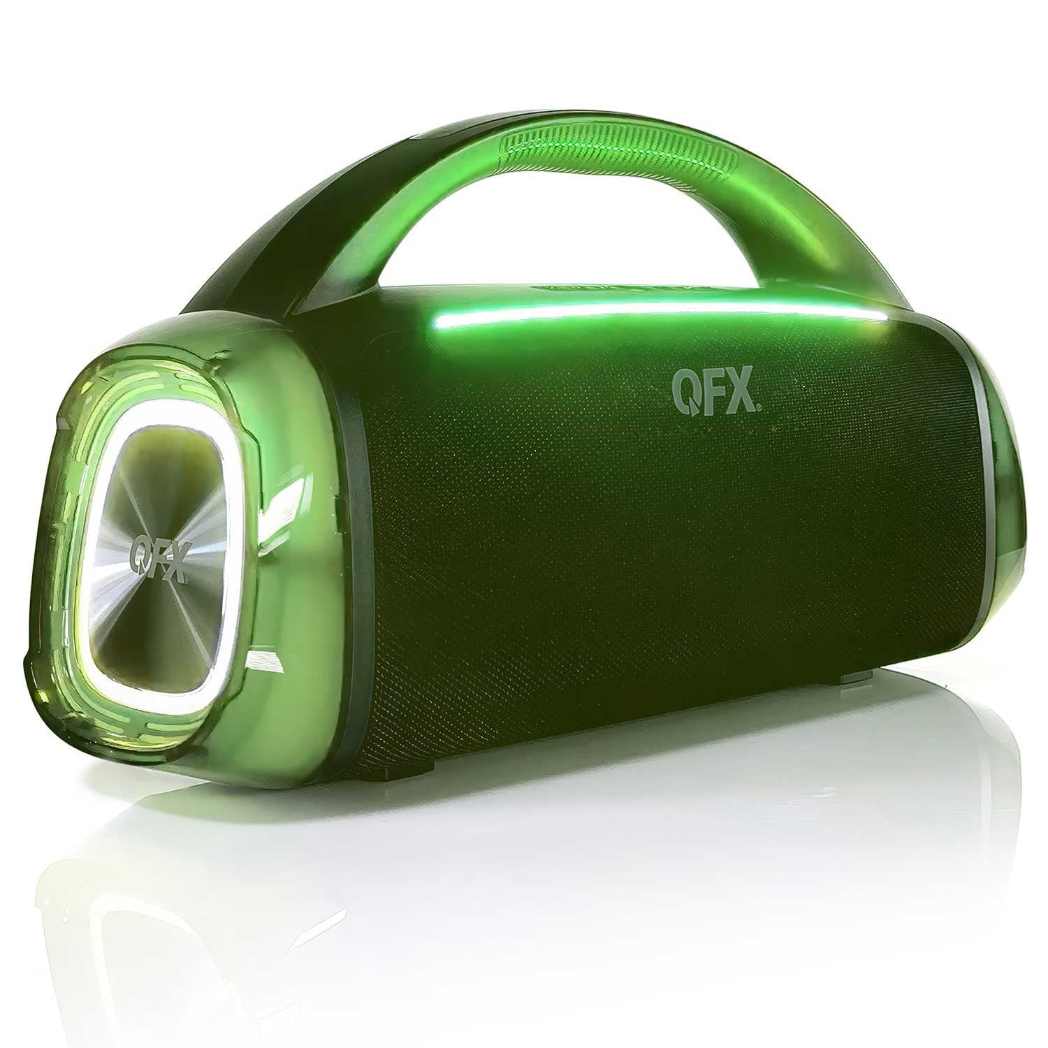 QFX BT-ZX10 Rugged Bluetooth Stereo Boombox Speaker - Samsclub.com