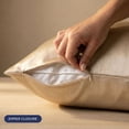 thumbnail image 5 of NIGHT Luxe Care 2-Pack 600 Thread Count 100% Silk Pillowcases, 5 of 9