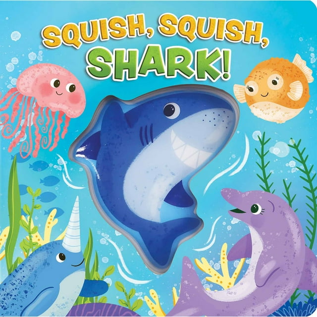Squish, Squish Shark!, Board Book