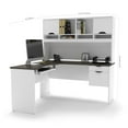 thumbnail image 2 of Bestar Innova HomePro 92000 L-Shaped Desk with Lateral File and Bookcase (Various Colors), 2 of 4