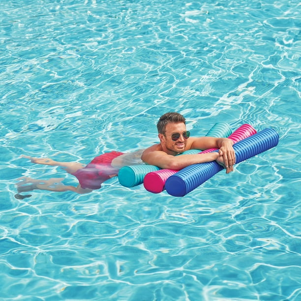 Member's Mark Triple Dipped Vinyl Deluxe Pool Noodle, 2 pk