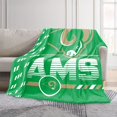 thumbnail image 2 of Logo Brands Acadiana High School 60"x70" Super Plush Blanket, 2 of 7