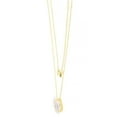 thumbnail image 4 of Lab Created Gemstone Necklace in 14K Yellow Gold, 4 of 9