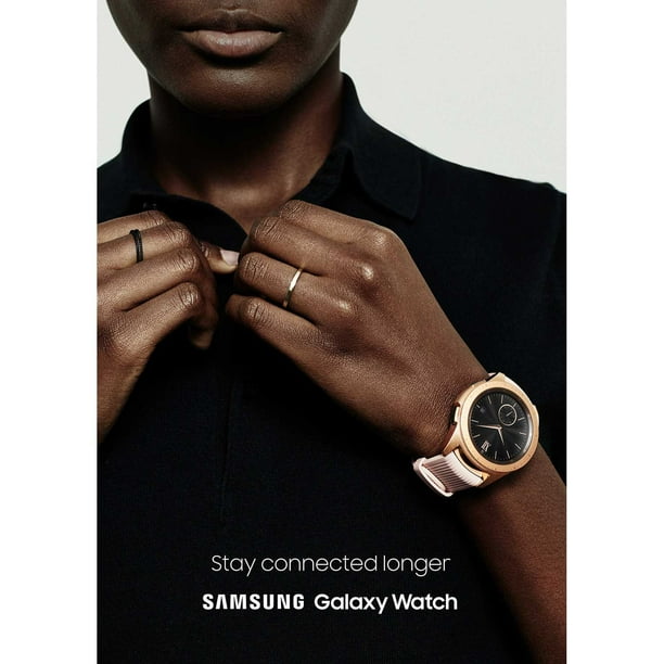 Samsung Galaxy Bluetooth Watch 42mm Rose Gold with Extra Charger