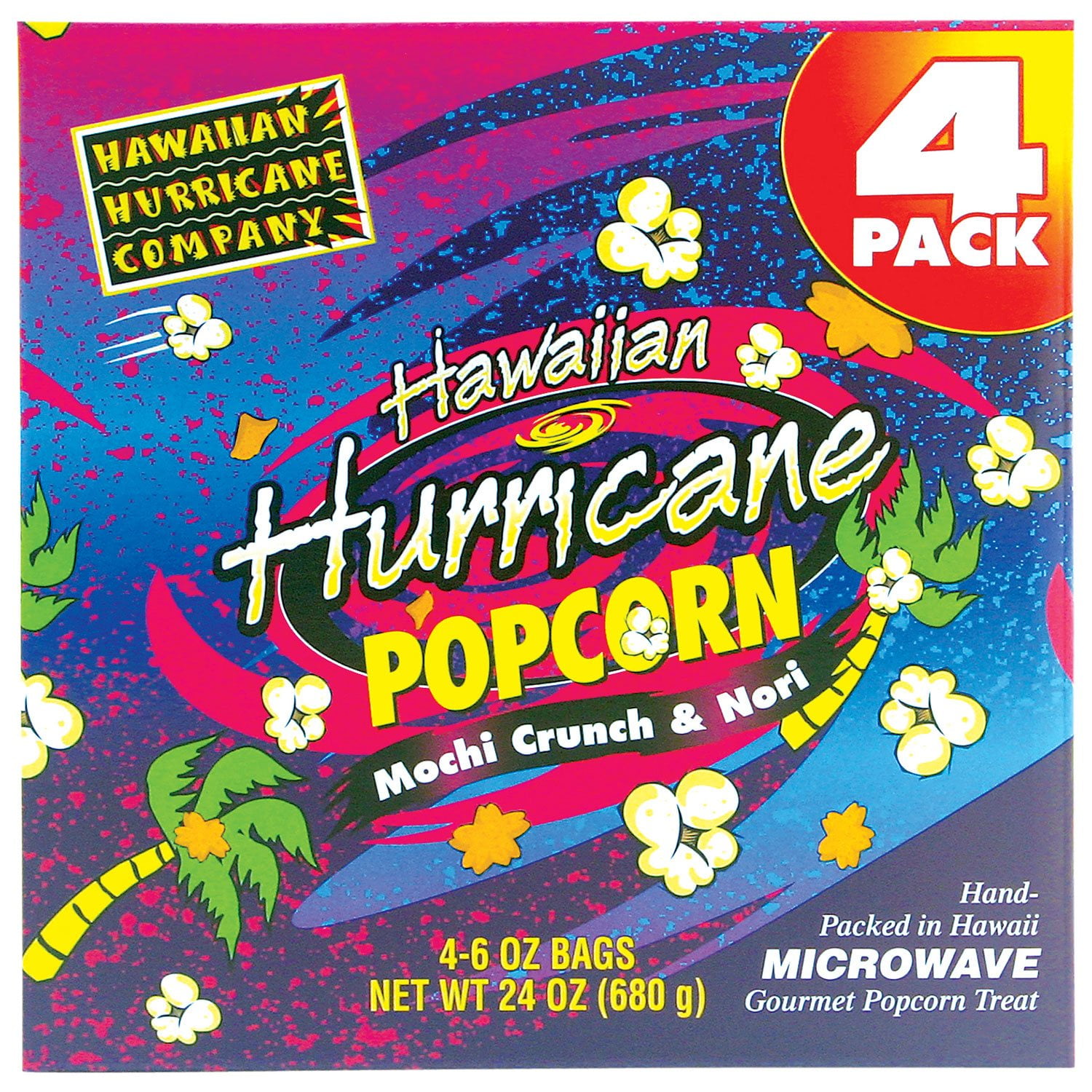 Hawaiian Hurricane Microwave Popcorn 6 oz., 4 pk. - Samsclub.com