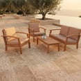 thumbnail image 1 of Amazonia Valencia Eucalyptus Deep Seating Set, 4pc, 1 of 9