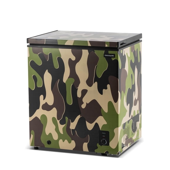 Frigidaire Convertible Chest Freezer, 5.0 Cu. Ft., Hunting Camo Print