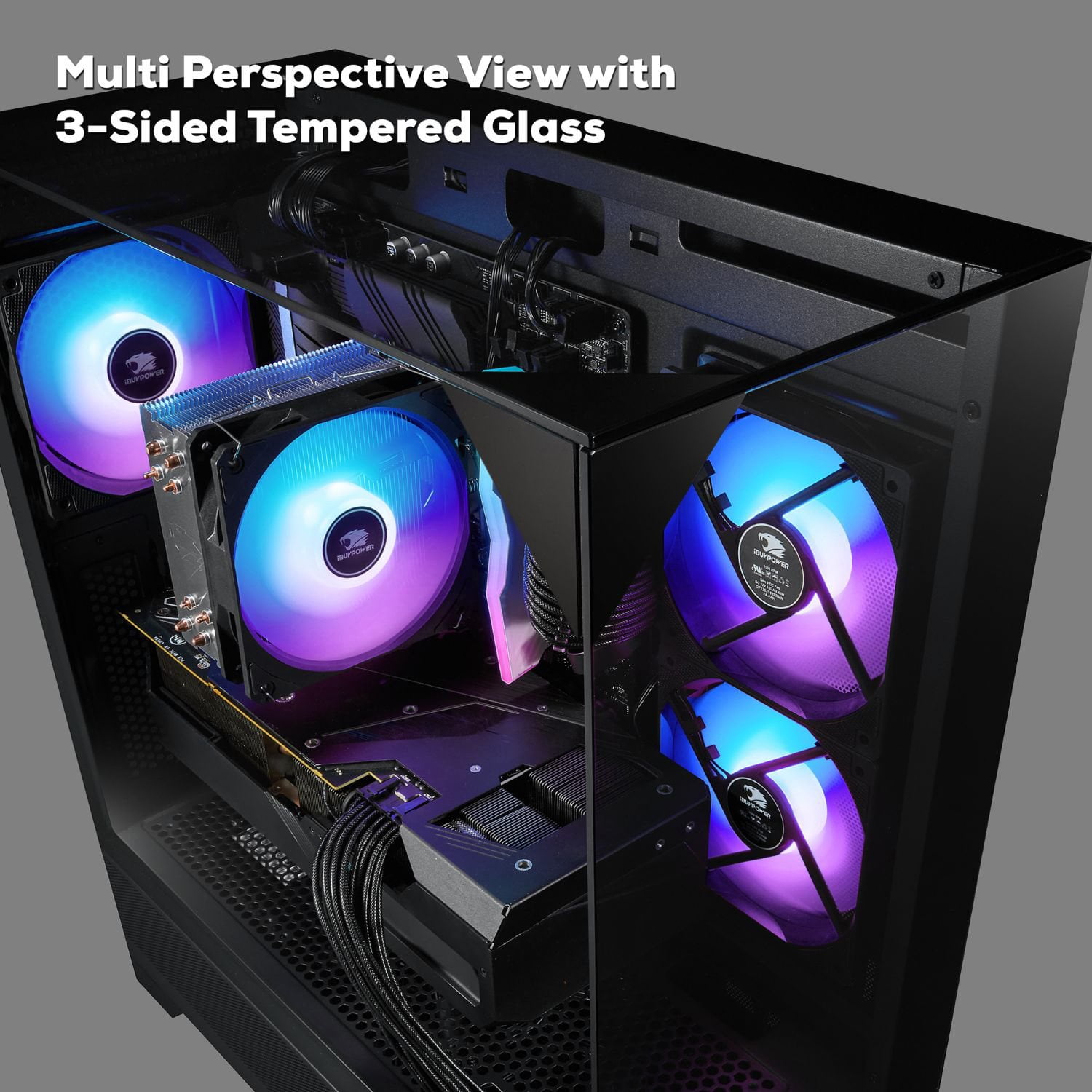 iBUYPOWER Element SE Gaming PC Desktop - AMD Ryzen 5 8400F, AMD