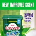 thumbnail image 7 of Cascade Total Clean Shine Boost ActionPacs Dishwasher Detergent, Fresh Scent, 103 ct., 7 of 10
