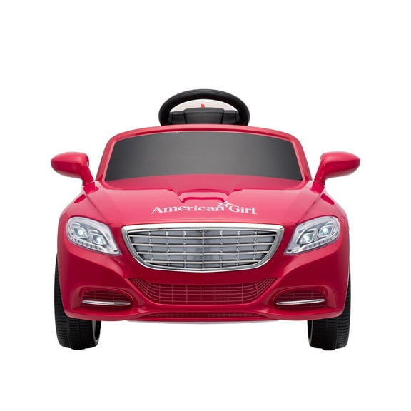 American Girl Power Wheels 12V Pink Sports Car Ride-On with Doll Seat