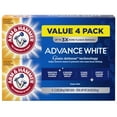 thumbnail image 1 of Arm & Hammer Dental Care Advance White Toothpaste, 7.2 oz., 4 pk., 1 of 11