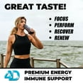 thumbnail image 3 of 4D Clean Energy Premium Dietary Supplement, Tropical Fruit Punch, 25 ct., 3 of 7
