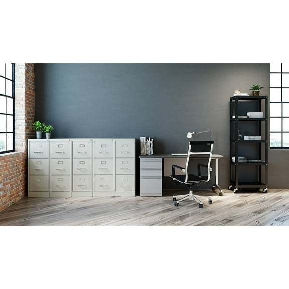 Hirsh 22" Deep Drawer Letter Width Vertical File Cabinet, Assorted Colors & Sizes