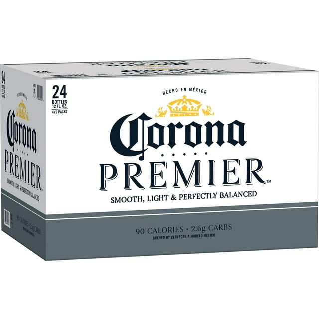 Corona Premier Mexican Light Lager Beer, 12 fl. oz. bottle, 24 pk.