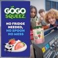 thumbnail image 6 of GoGo Squeez Yogurtz Strawberry and Strawberry Banana, 3 oz., 20 ct., 6 of 9