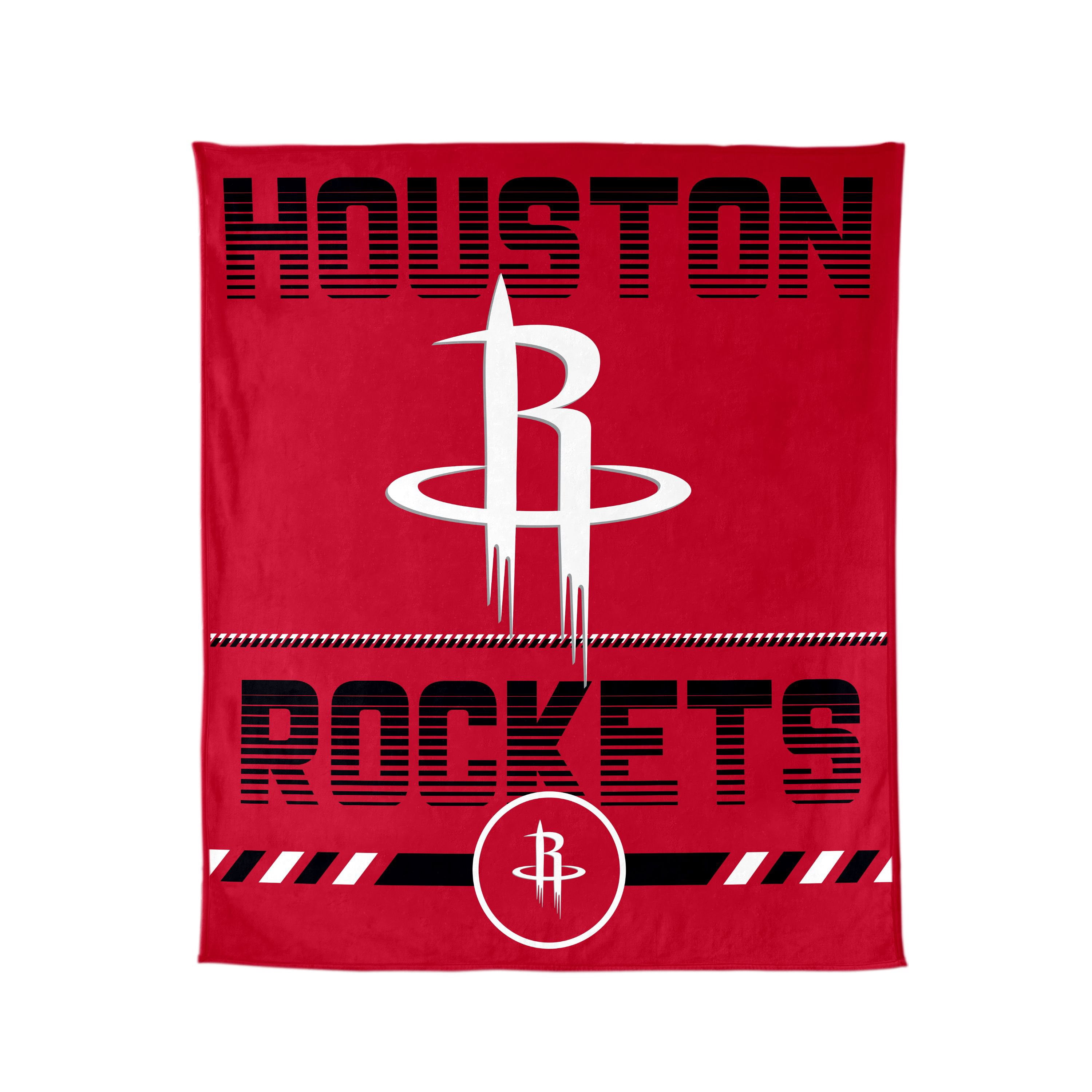 Logo Brands Houston Rockets 60"x70" Super Plush Blanket