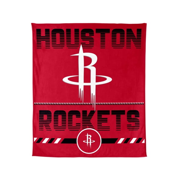 Logo Brands Houston Rockets 60"x70" Super Plush Blanket