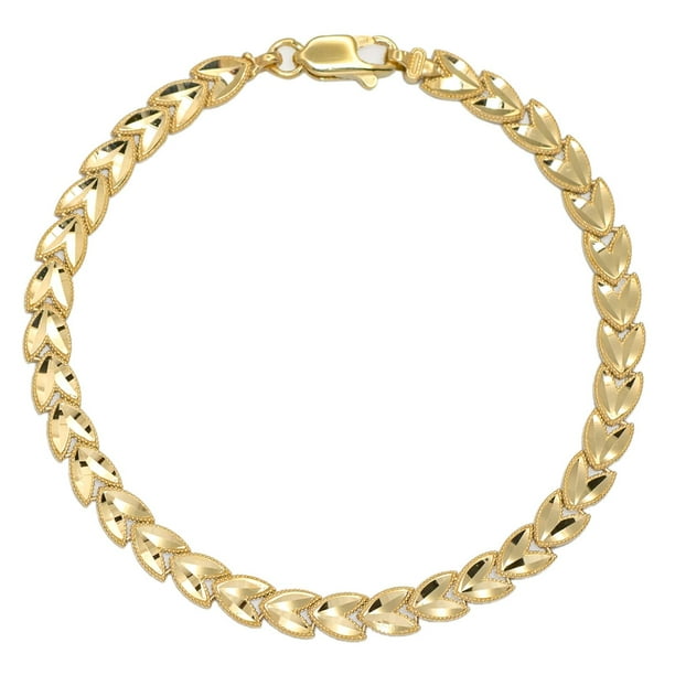 Laurel Chain Bracelet in 14K Gold - Samsclub.com