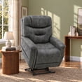 thumbnail image 2 of Nathan Dual Motor Lift Recliner with Heat, Power Headrest and Lumbar, Choose Color, 2 of 12