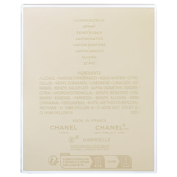 Chanel Gabrielle Eau de Parfum, 3.4 fl. oz. - Samsclub.com