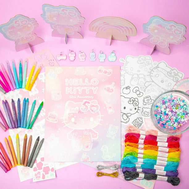 Hello Kitty 50th Anniversary 2-in-1 Sketch & Jewelry Studio
