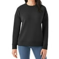 thumbnail interactive-video image 1 of Member's Mark Women's Luxe Crewneck Sweatshirt, 1 of 7