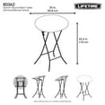 thumbnail image 12 of Lifetime 33-Inch Round Bistro Table Light Commercial, 12 of 12