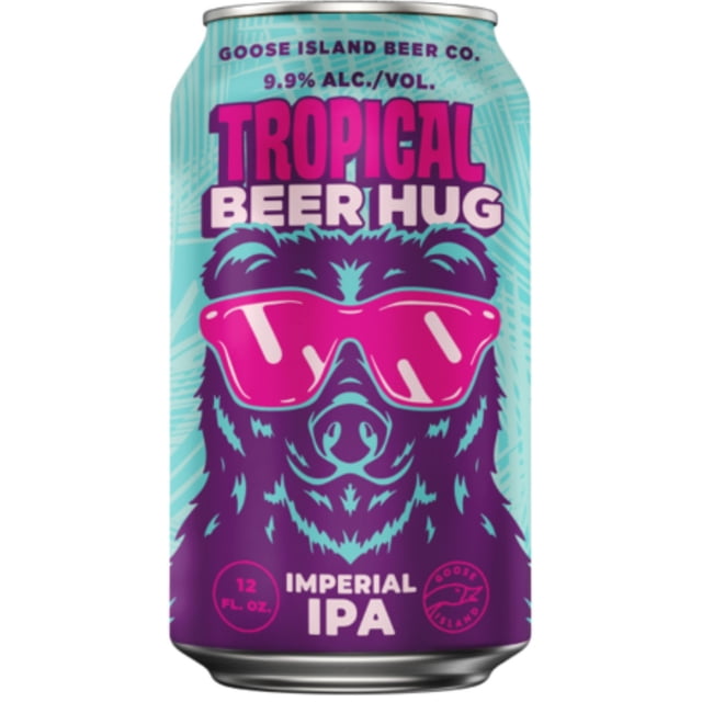 Goose Island Tropical Beer Hug Imperial IPA Ale Beer, 12 fl. oz. can, 12 pk.