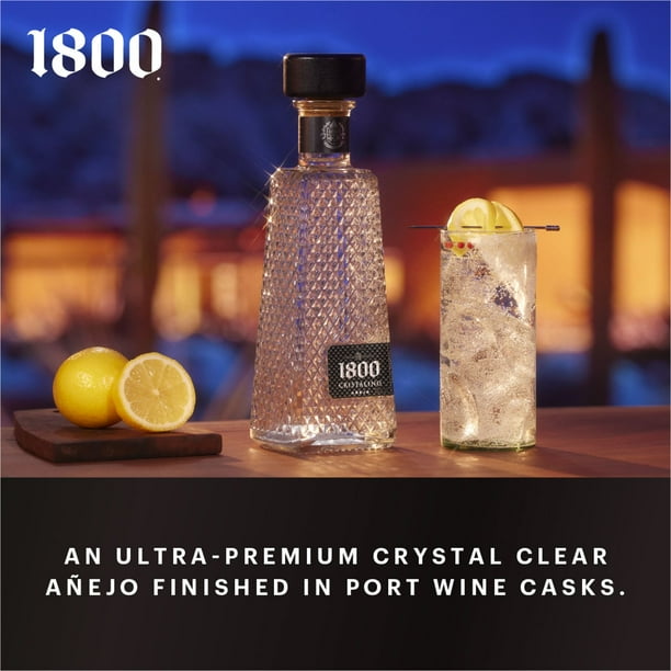 1800 Cristalino 2本セット 1800 Cristalino Tequila, 750 ml - Samsclub.com