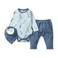 thumbnail image 1 of Burt's Bees Baby Organic Cotton 3-Piece Outfit Set, 1 of 9
