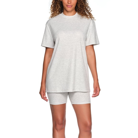 LOFT Women's 2-Piece Bike Short Pajama Set
