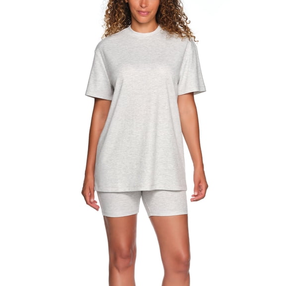 LOFT Women's 2-Piece Bike Short Pajama Set