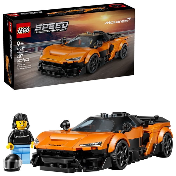 LEGO Speed Champions McLaren W1 Toy Race Car, 287 pc.
