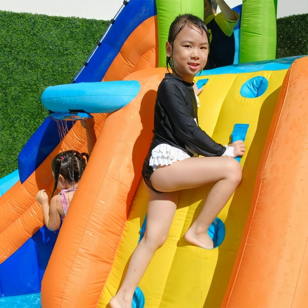 My 1st Water Slide Splash and Slide with Tunnel and Water Arch