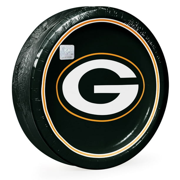 NFL Round Paper Plates, 10
